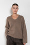 The Sbiru Pants by Loulou Studio are signature suiting paints that sit on the waist, are ample and pleated at the waist