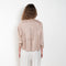 The Siara Top by Loulou Studio is a silk linen organza top with an airy back pleat