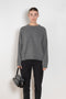 The Tristan Sweater by Loulou Studio is a sweater with a relaxed fit in a soft yak and wool blend