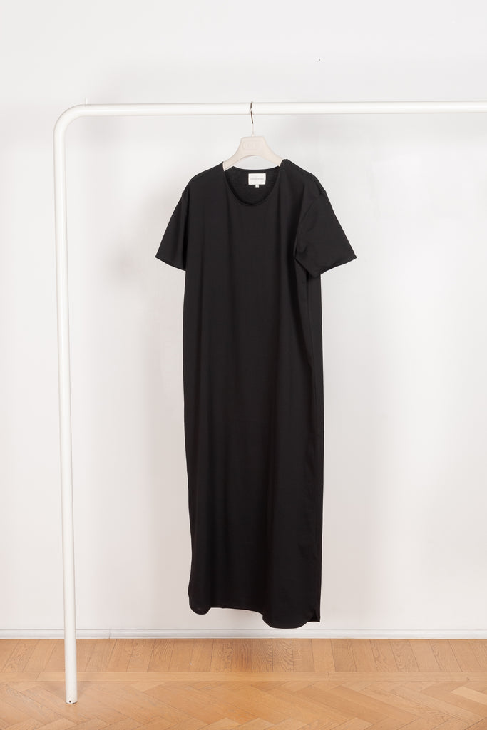 The Arue Dress by Loulou Studio is a regular fit, short sleeved t-shirtdress&nbsp;