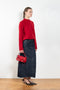 The Baltra Sweater by Loulou Studio is a cashmere sweater with an ample fit and ribbed trims