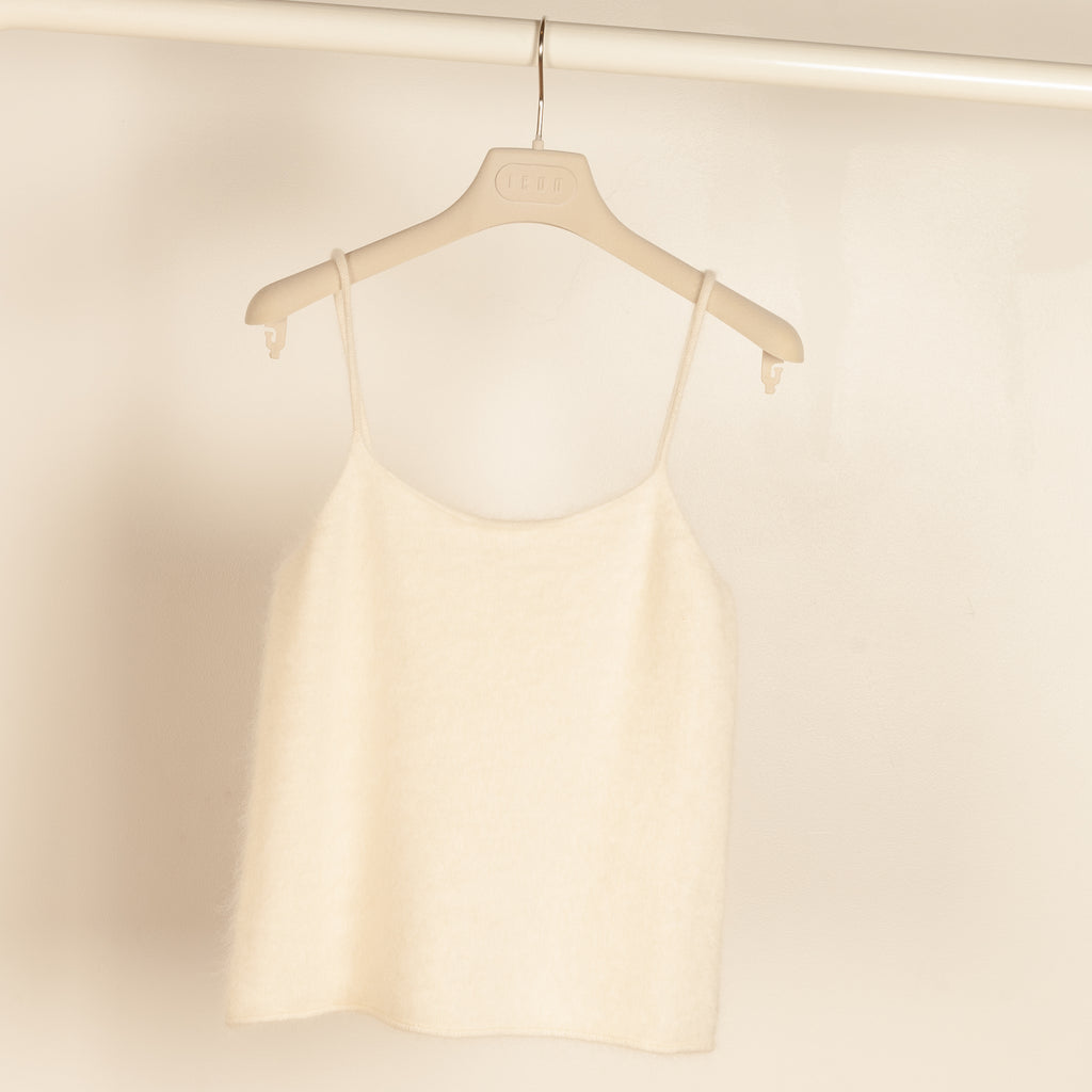 moira top cream brushed cashmere