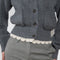 Magda Butrym Cardigan with lace trim