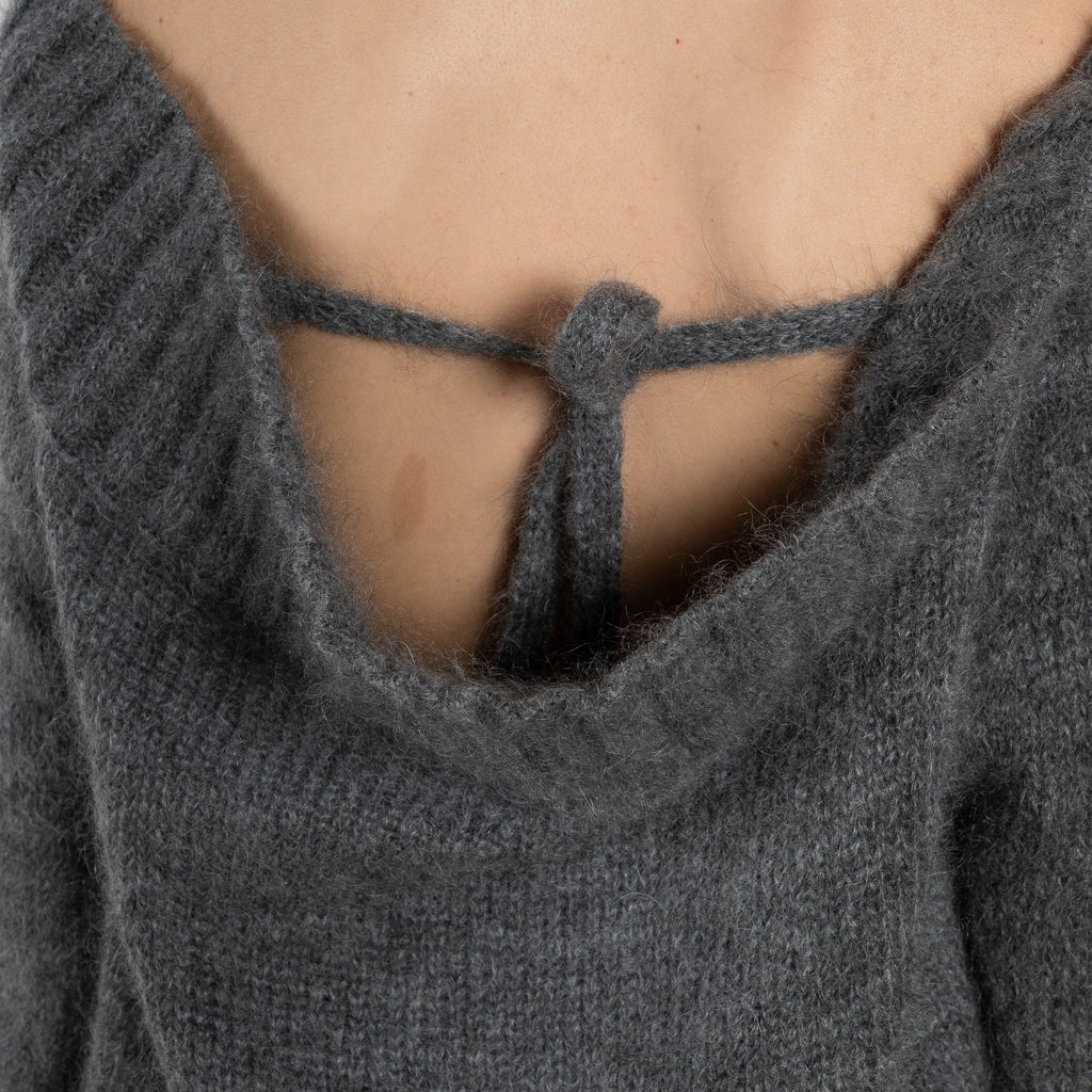 Magda Butrtym Open Back sweater mohair