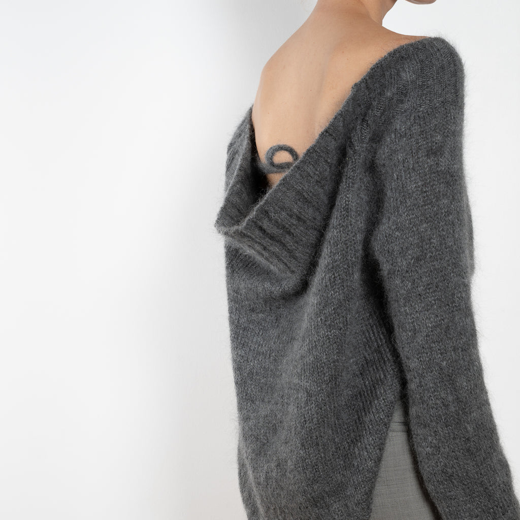 Magda Butrtym Open Back sweater mohair