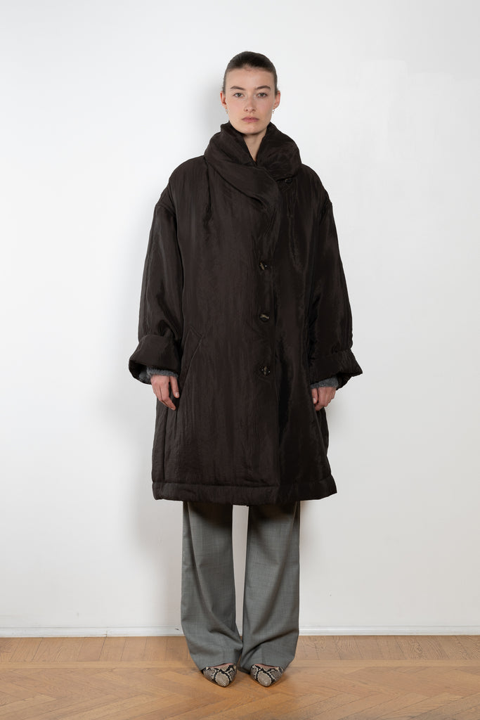 Magda Butrtym Oversized Coat with shawl