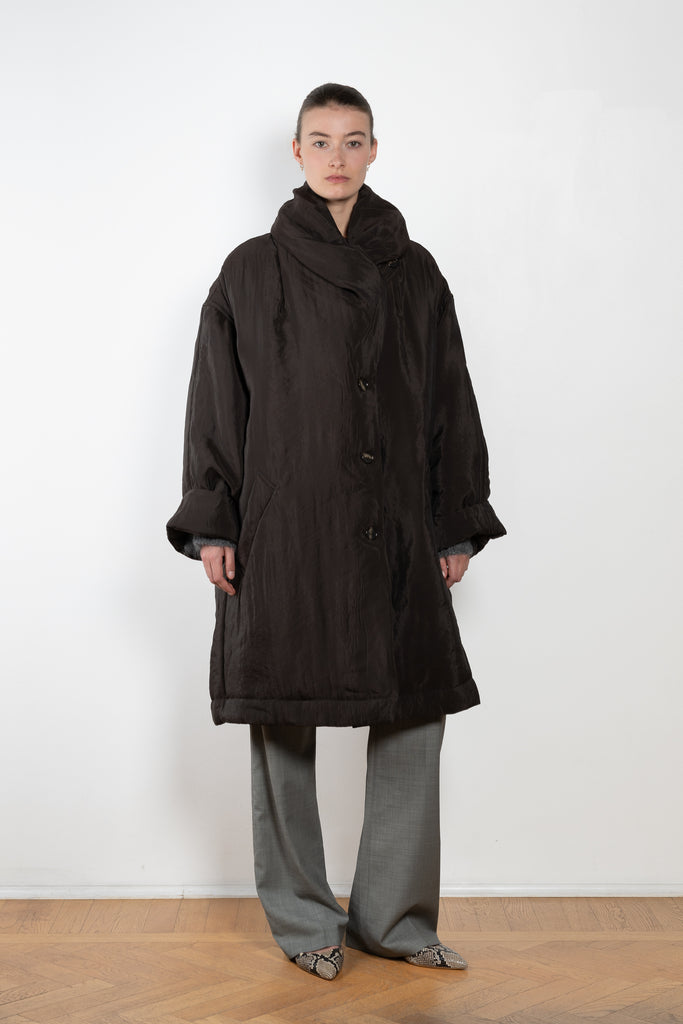 Magda Butrtym Oversized Coat with shawl