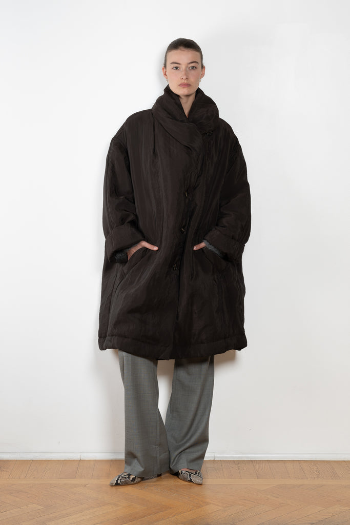 Magda Butrtym Oversized Coat with shawl