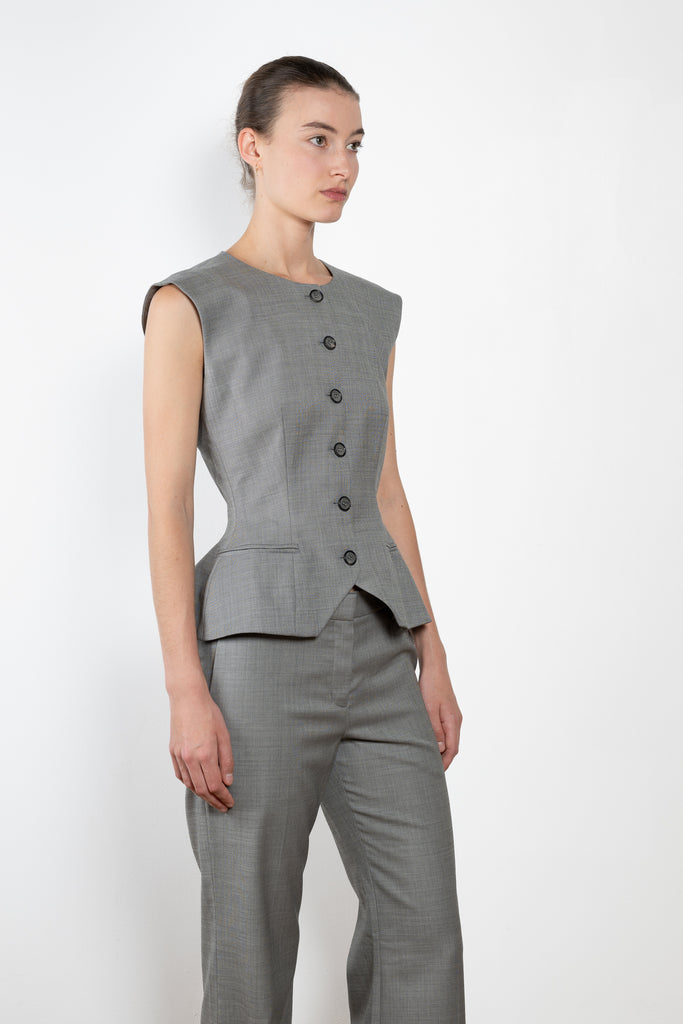 Magda Butrym Tailored Flared Vest