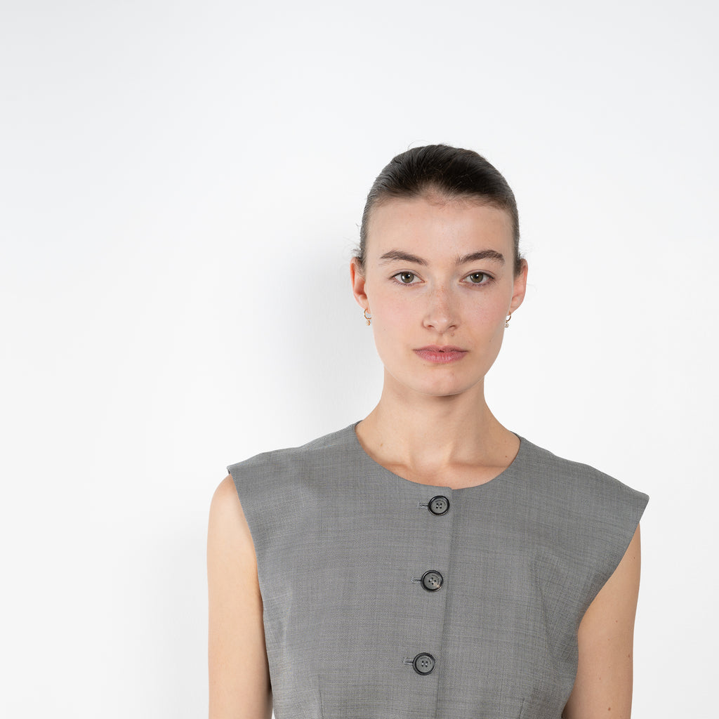 Magda Butrym Tailored Flared Vest