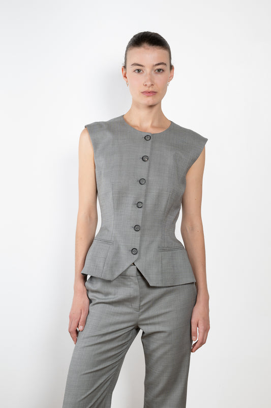Magda Butrym Tailored Flared Vest