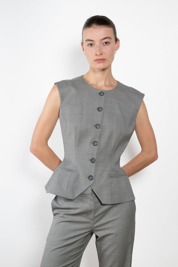 Magda Butrym Tailored Flared Vest
