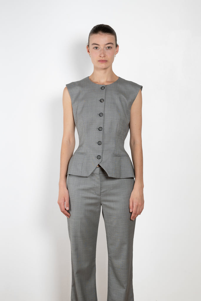 Magda Butrym Tailored Flared Vest