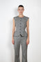 Magda Butrym Tailored Flared Vest