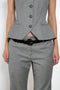 Magda Butrym Croc Effect Belt