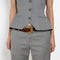 Magda Butrym Croc Effect Belt ornament