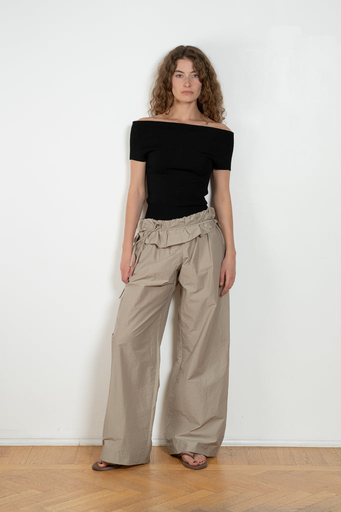 Magda Butrym Ruffle Tie Pants