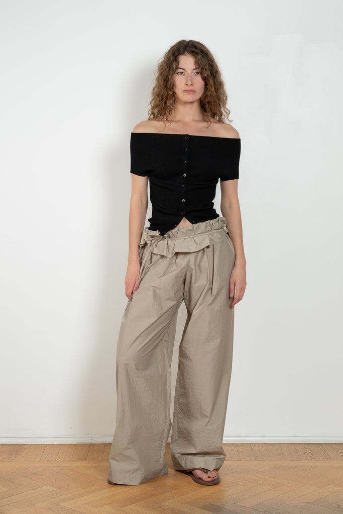 Magda Butrym Ruffle Tie Pants