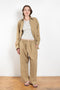 The Poplin Cotton Pants N°3 by Maud Van Den Beussche is a relaxed trouser with elastic waistband in a beautiful poplin cotton