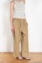 The Poplin Cotton Pants N°3 by Maud Van Den Beussche is a relaxed trouser with elastic waistband in a beautiful poplin cotton