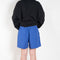 The Poplin Cotton Shorts N°1 by Maud Van Den Beussche is a relaxed short with elastic waistband in a beautiful poplin cotton