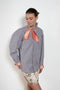 meryll rogge boule shirt with collar tie