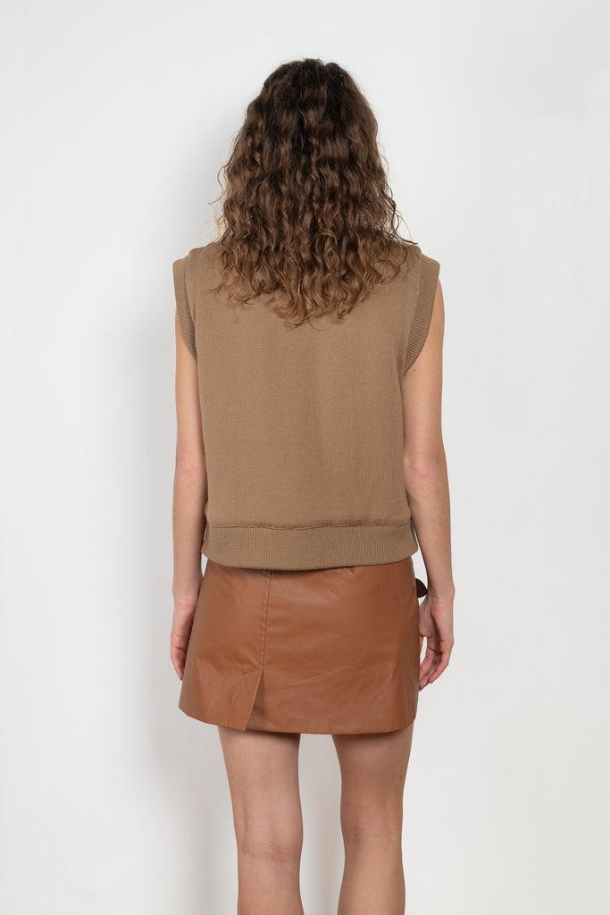meryll rogge crewneck vest