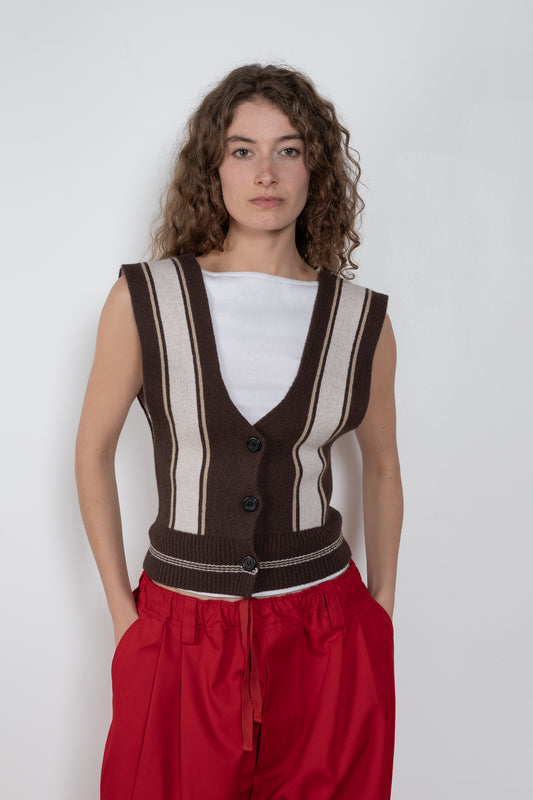 Meryll Rogge Deep Vneck Vest