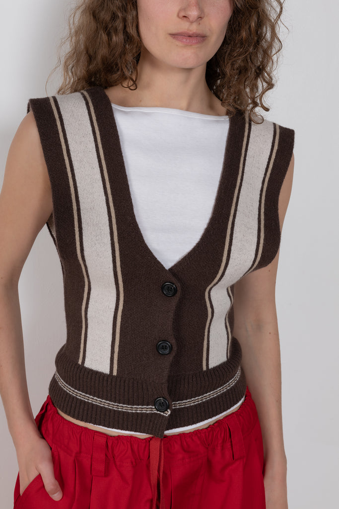 Meryll Rogge Deep Vneck Vest