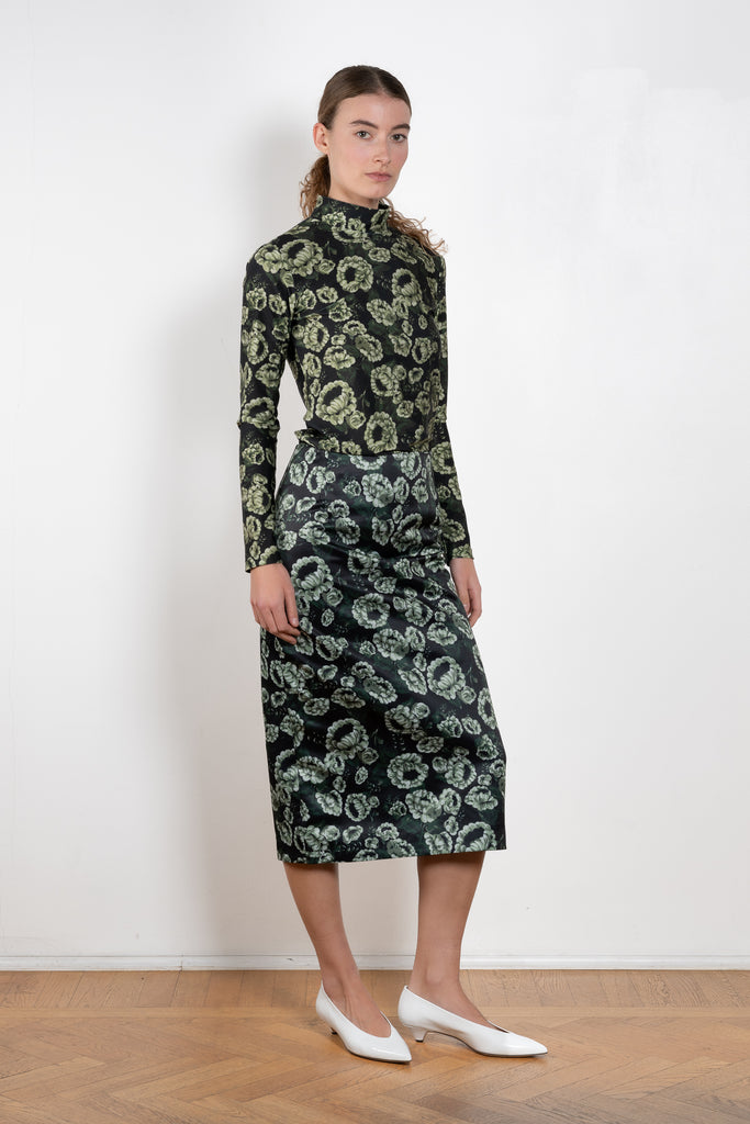 Meryll Rogge Midi Straight Skirt