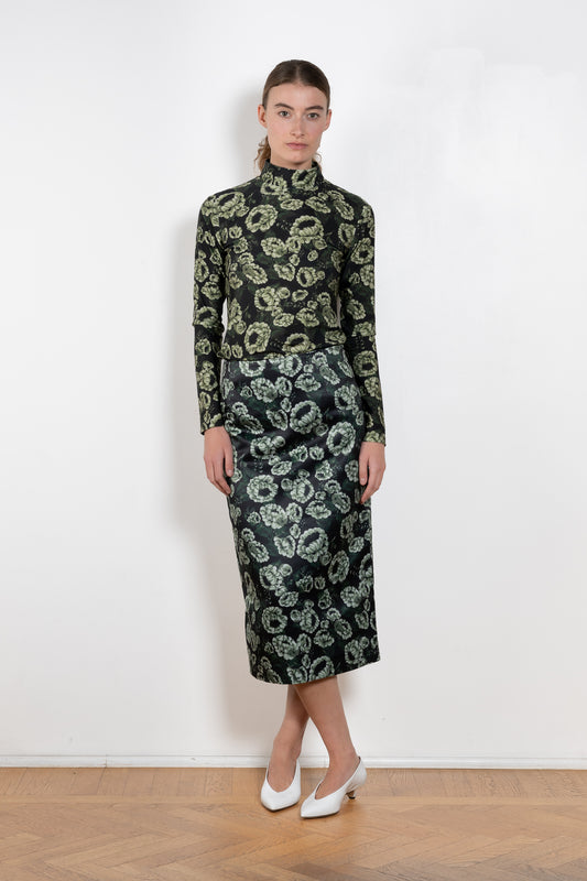 Meryll Rogge Midi Straight Skirt