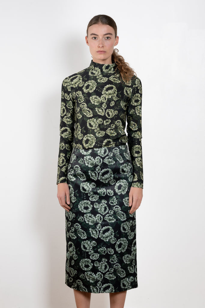 Meryll Rogge Mock Neck Long Sleeves