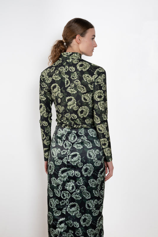 Meryll Rogge Mock Neck Long Sleeves
