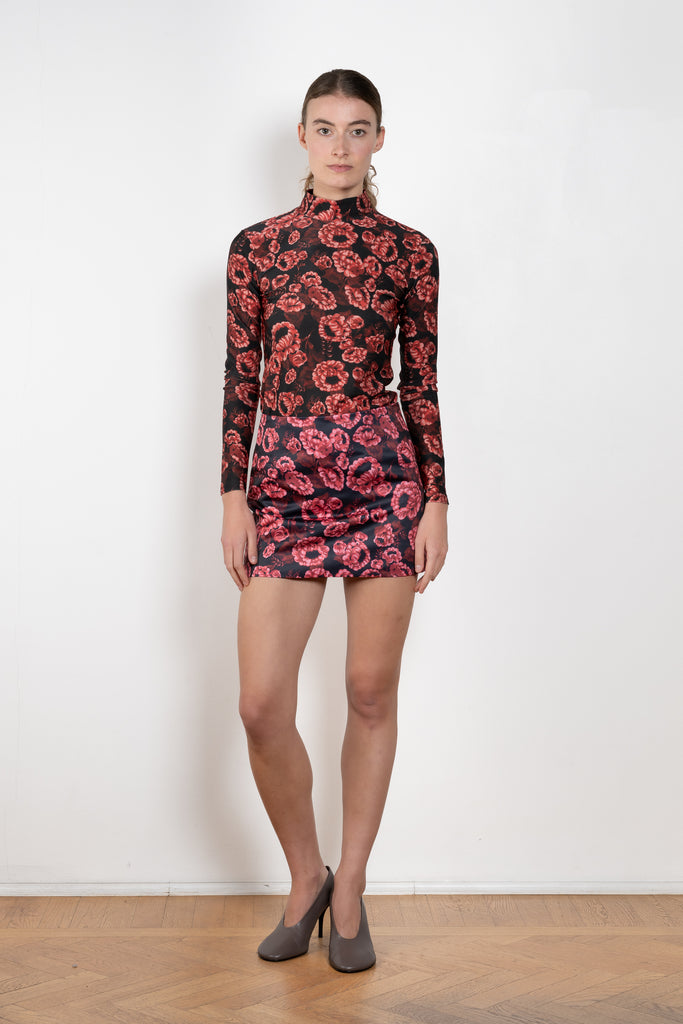 Meryll Rogge Mock Neck Long Sleeves