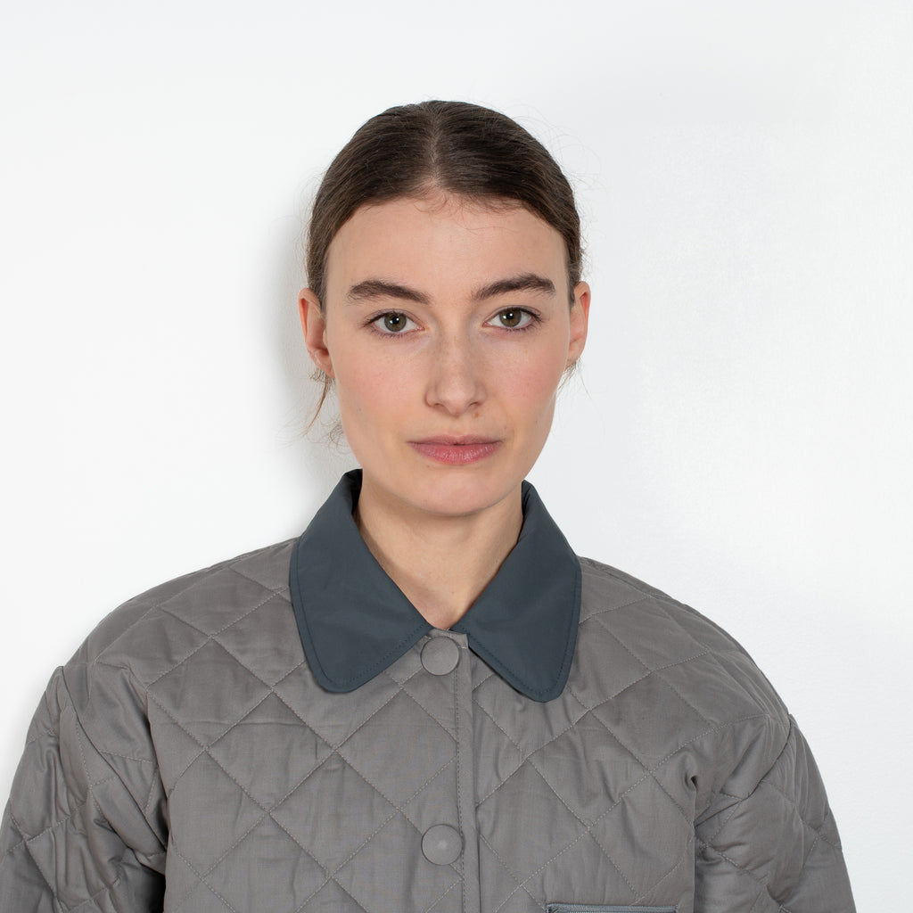 meryll rogge quilted shrunken jacket