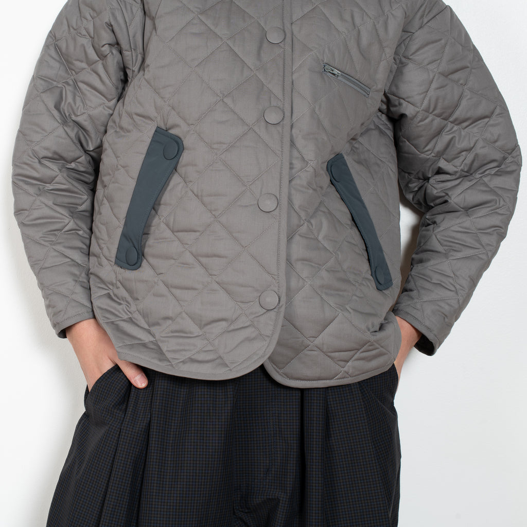 meryll rogge quilted shrunken jacket