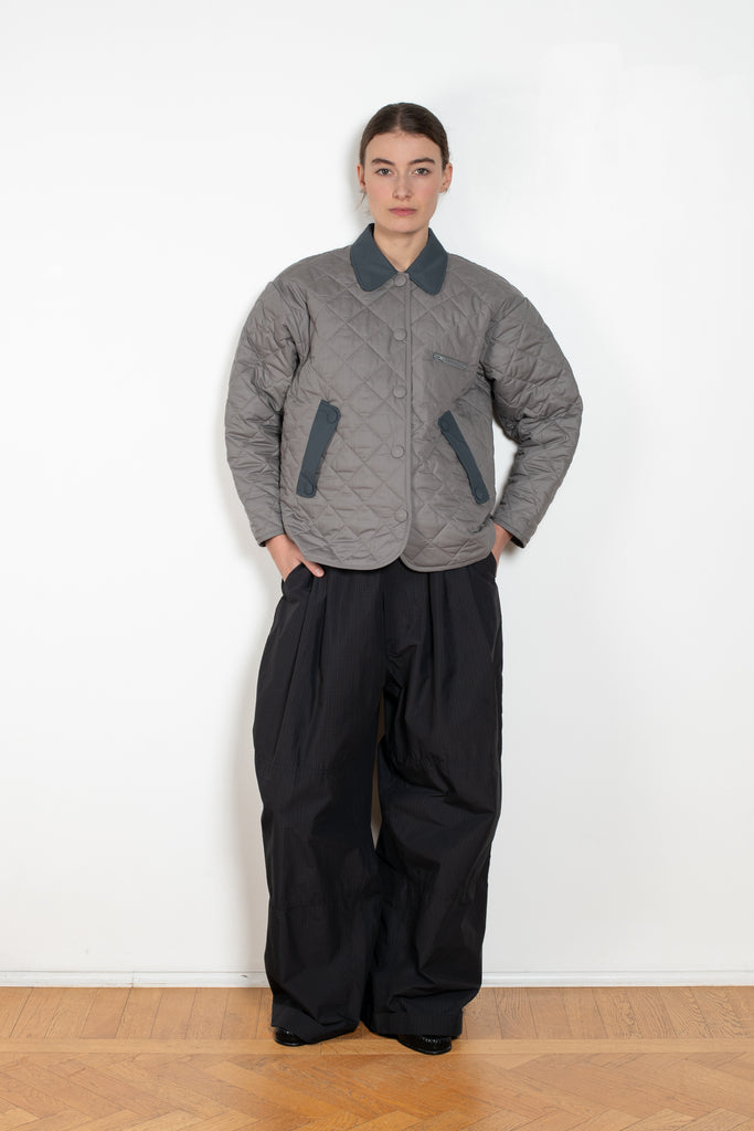 meryll rogge quilted shrunken jacket