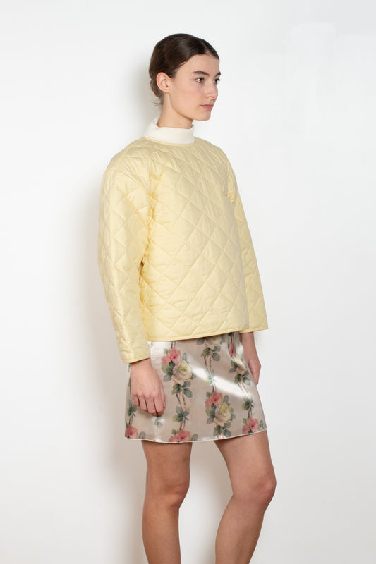meryll rogge quilted sweatshirt