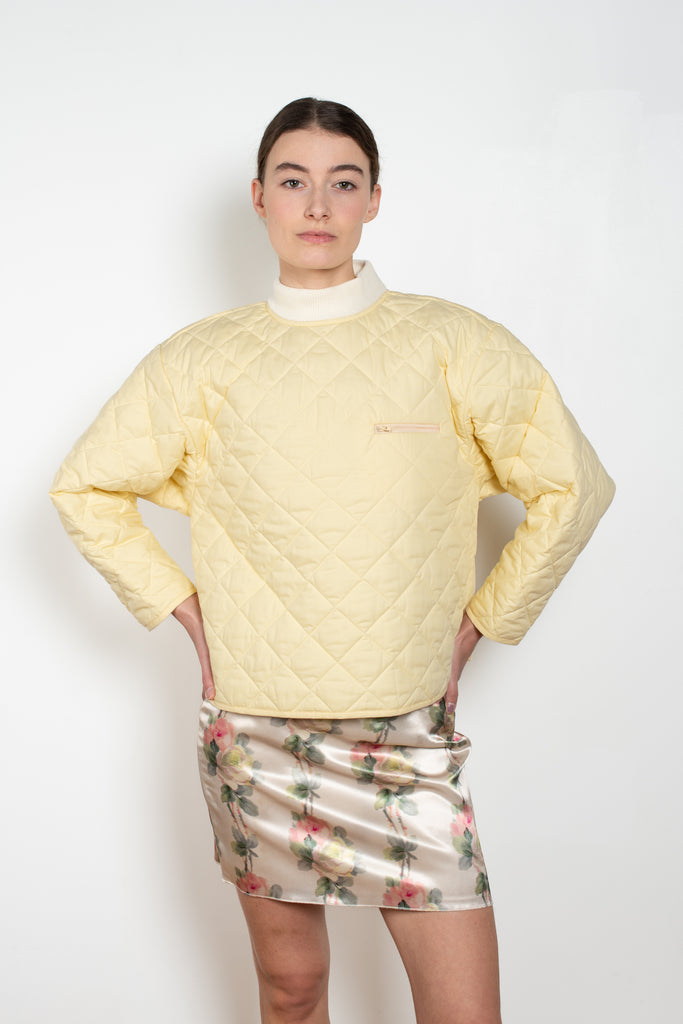 meryll rogge quilted sweatshirt