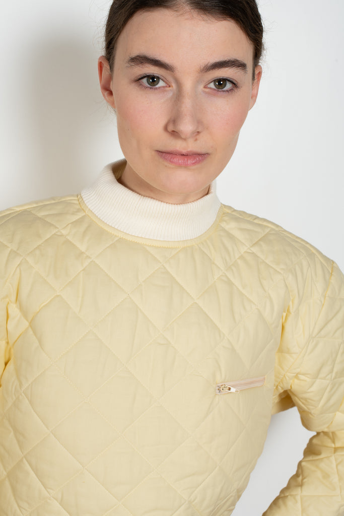 meryll rogge quilted sweatshirt