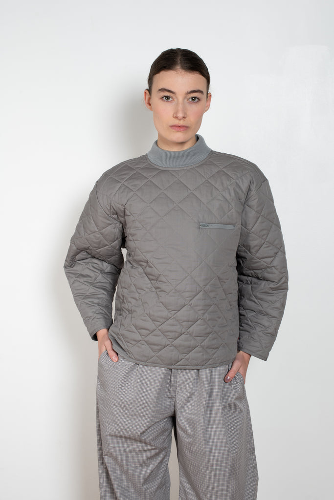 meryll rogge quilted sweatshirt