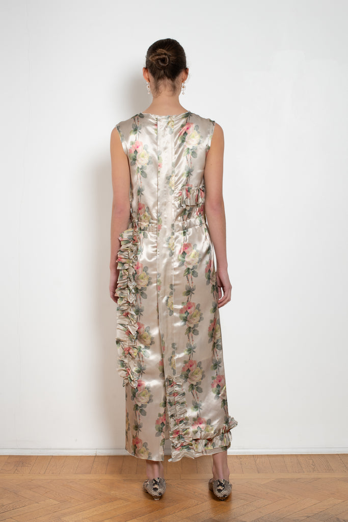 meryll rogge ruffle shift dress