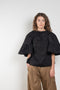 Ruffled Back Drape Top
