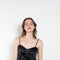 The Ruffle Slip Top by Meryll Rogge is a delicate top with a sweetheart neckline, fine straps and a ruffle hem