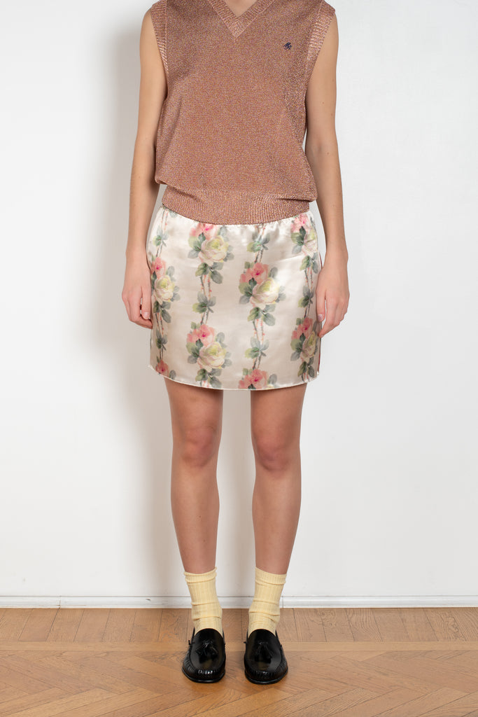 meryll rogge short slip skirt