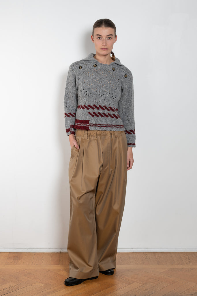 meryll rogge shrunken sailor sweater