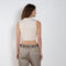 Meryll Rogge Sleeveless Crop Top