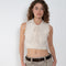 Meryll Rogge Sleeveless Crop Top