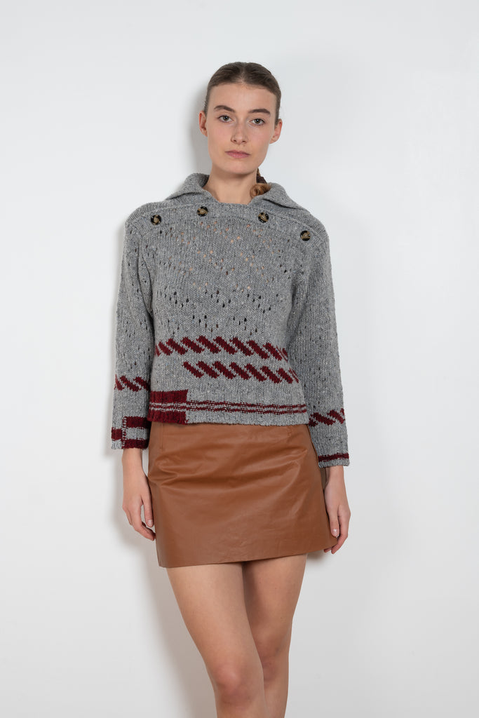 meryll rogge straight mini skirt