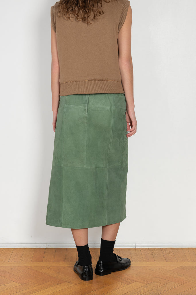 Suede Wrap Skirt meryll rogge